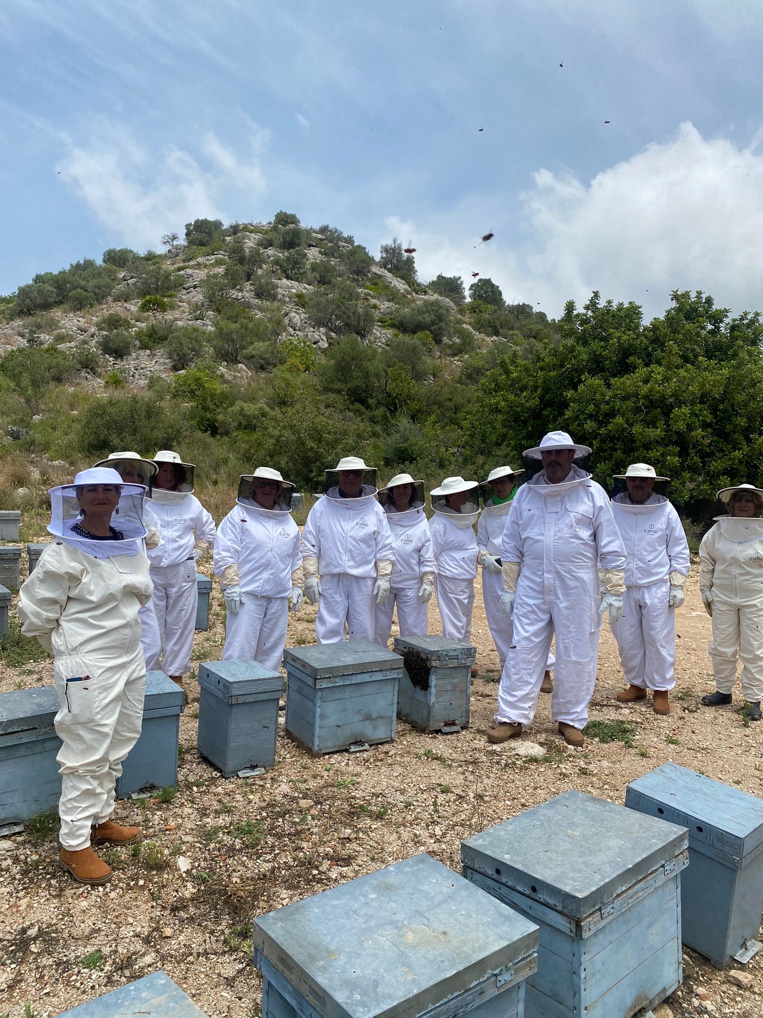 Grupo 1 visita fábrica de miel (apicultura) 27-05-2023