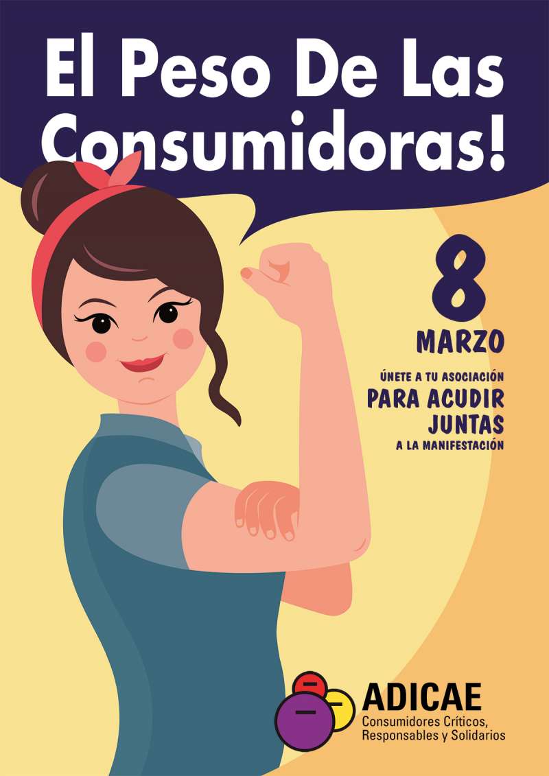 Mujeres, Igualdad y Consumo - 8M.